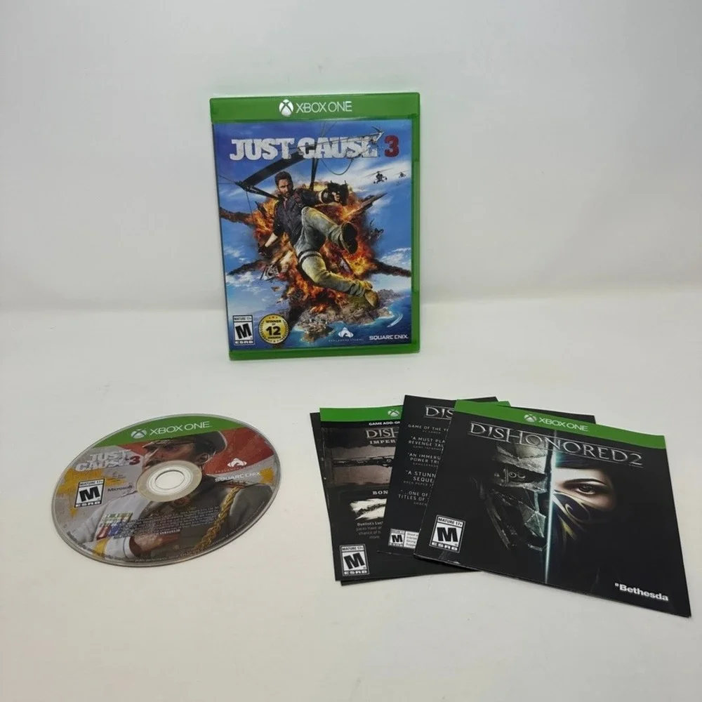 Just Cause 3 Xbox One Game Physical Disc Action Adventure Square Enix 2015